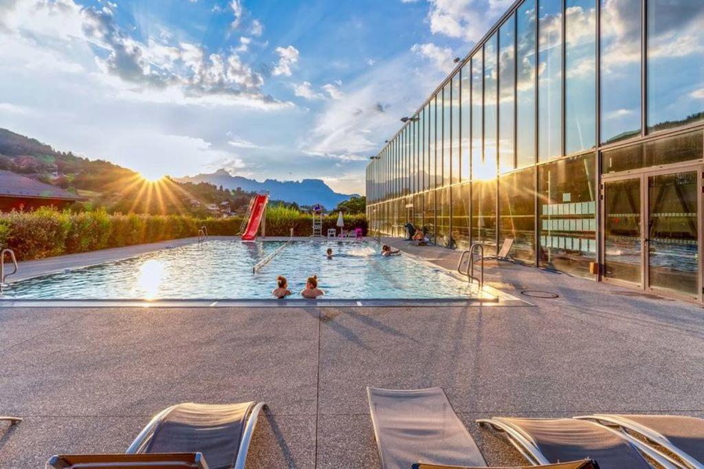 Studio Au Centre De Saint-Gervais-Les-Bains Appartement Buitenkant foto